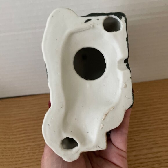 Vtg Holiday Traditions Christmas Village Victorian Church Hand Painted Ceramic - Picture 7 of 9